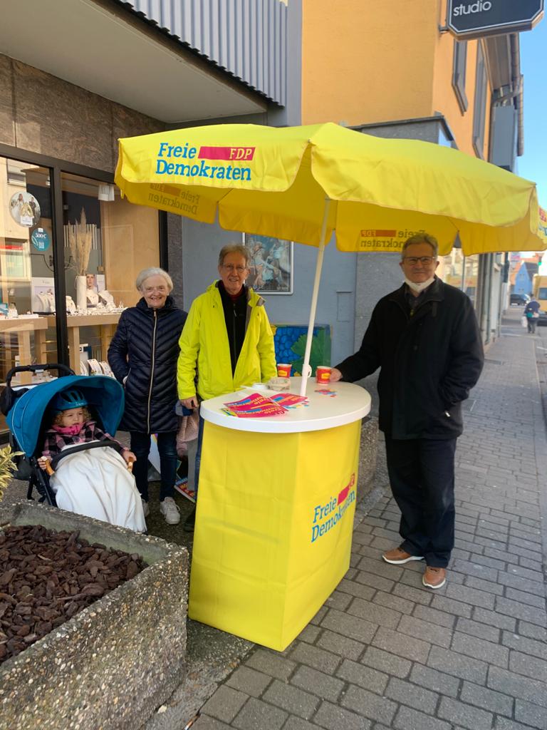 Infostände FDP Eppelheim 