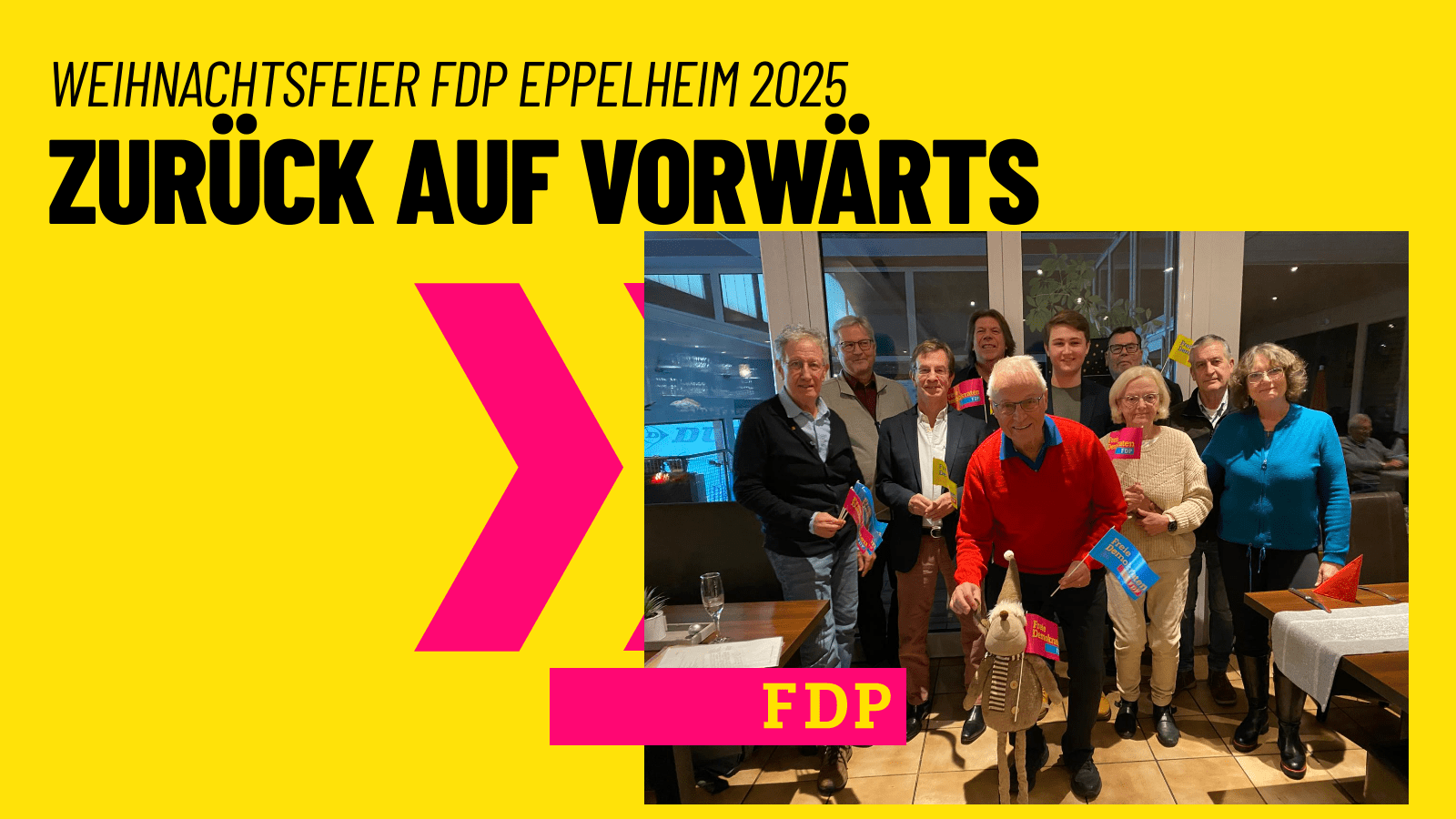 Weihnachtsfeier FDP Eppelheim